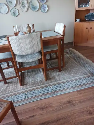 2 Matching wool area rugs, View more
