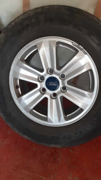 Factory rims and tires off a 2018 F150.