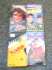8 VHS movies (on choice).