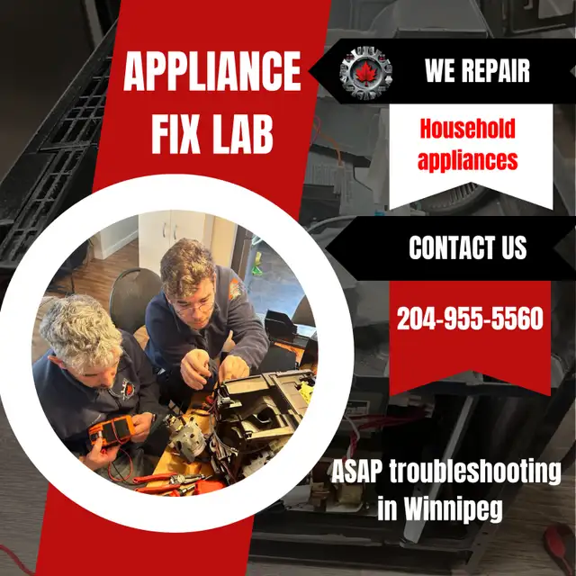 Stove, Oven and Cooktop & other Appliance Repair Winnipeg628643603084831225