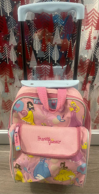 Rare Disney Princess Suitcase Travel Bag