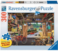 PUZZLE RAVENSBURGER 300 LE GARAGE DE GRAND-PAPA COMME NEUF