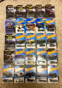 Hot Wheels #3 - 25x Batman / Batmobile Set