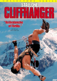 Cliffhanger dvd-Sylvester Stallone film-Excellent condition +