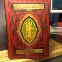 Antique Book RARE Scott's Poetical Works of Sir Walter Scott
