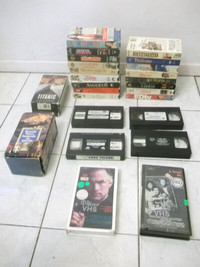 24 FILMS VHS EN FRANCAIS VOIR LA LISTE