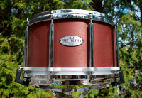 Pearl 14x8 Free Floater African Mahogany Snare Drum Floating