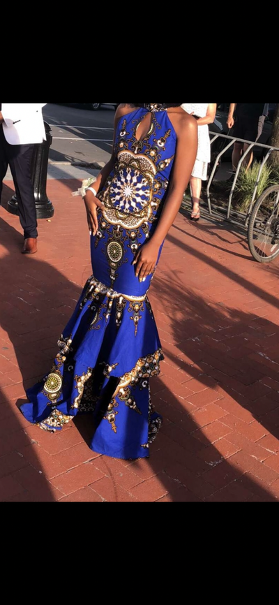 Africain print dress, View more