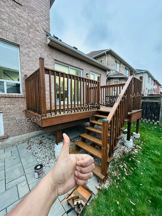 Deck & fence paint in Decks & Fences in Mississauga / Peel Region - Image 5