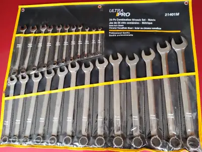 24 pc  COMBINATION WRENCH SET., View more