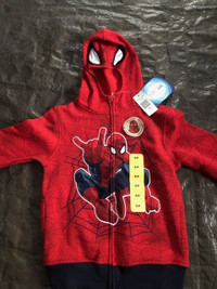 Boy Spiderman Hoodie (Brand New) size: Small