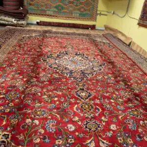 KASHAN PERSIAN 16.8FT × 11.0FT EXTRA LARGE HAND KNOTTED WOOL RUG, View more