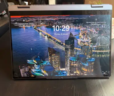 Levovo 5-2-1 Ideapad Laptop with Touch ID and Touch screen. Flips over into full touch screen. 1GB a...