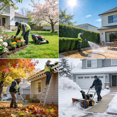 Expert Property Services. Snow Removal, Window Cleaning and more, View more