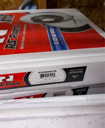 PRIX FERME Avant-2 disques RS980897B + plaquettes raybestos EHT2094H Arrière-plaquettes RS PARTS - R...
