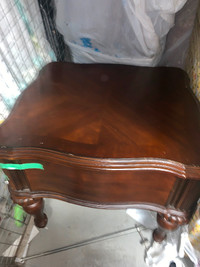 Brown coffee table