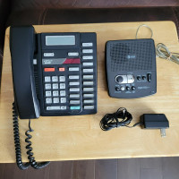 Nortel Phone - 2 Line Analog & AT&T Answering Machine