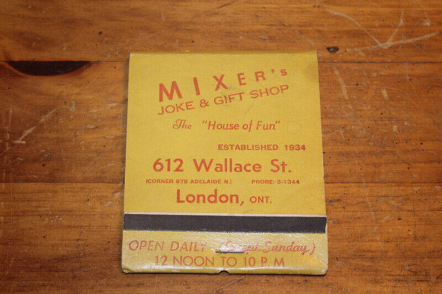 Vintage Large Pack of Advertising Matches - London, Ontario in Arts & Collectibles in London - Image 2