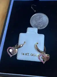 14k gold earrings 