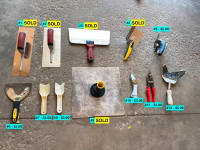 Drywall Taping Knives and Tools, View more
