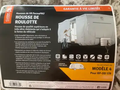 Toile neuf jamais servie pour roulotte 17 pieds