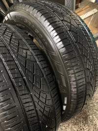 Pair of 215/60R16 all season Deep tread $40each