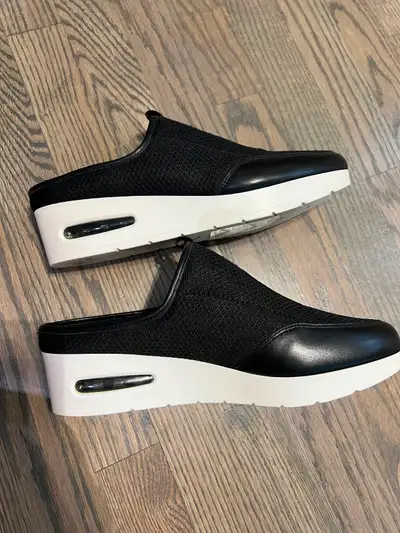 Women’s Black DKNY slide on shoes, View more