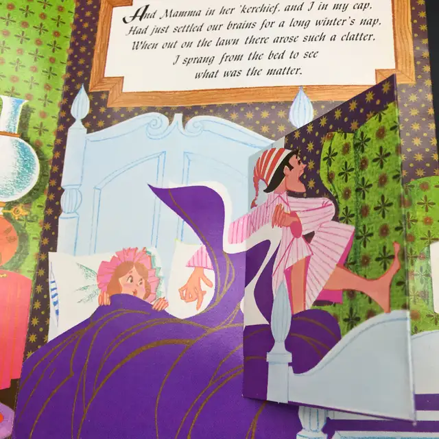 Vintage 1960s Pop Up Christmas Book The Night Before Christmas in Holiday, Event & Seasonal in Ottawa - Image 10