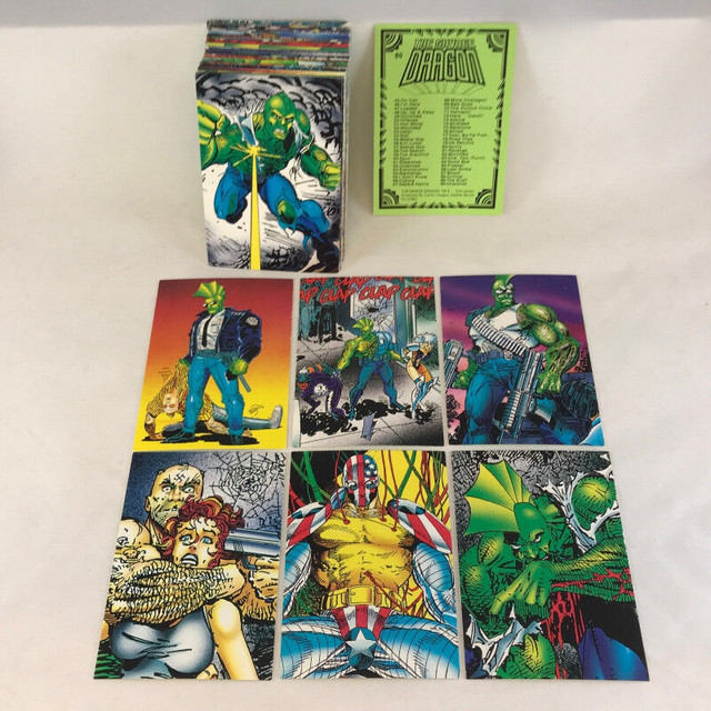 THE SAVAGE DRAGON (Comic Images/1992) Complete Trading Card Set dans Art et objets de collection  à Longueuil/Rive Sud