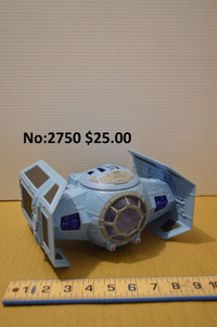 Star wars vaisseau bleu pour figurine 3½