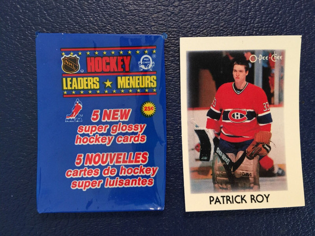 PAQUET 1987-88 ET 1988-89 O-Pee-Chee NHL Mini PAQUETS SCELLÉ dans Art et objets de collection  à Thetford Mines - Image 3