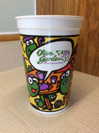 Vintage “Olive Garden” Cups
