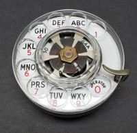Western Electric Rotary Phone Fingerwheel No 6 Dial Center Plate