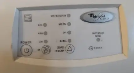 Whirlpool Dehumidifier62863282218499122