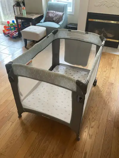 pack and play crib with extra mattress, View more