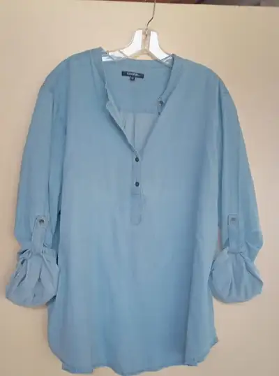 Women's Light Blue Top, View more