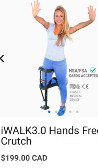 iWALK3.0 Hands Free Crutch