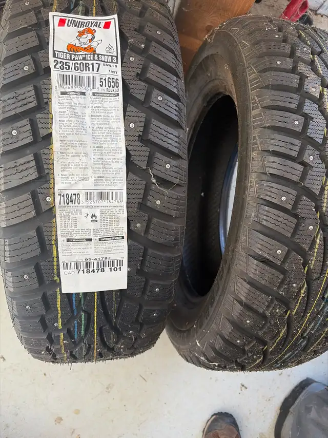 two new tires 235/60r17 in Tires & Rims in Yarmouth - Image 2