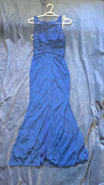 David's Bridal Royal Blue Formal Dress, View more