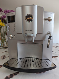 Jura Impressa bean to cup espresso coffee machine