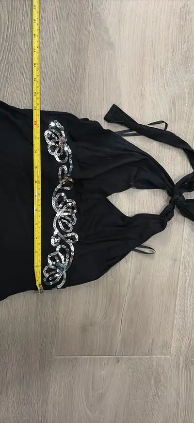 Venus Black Halter Dress, View more