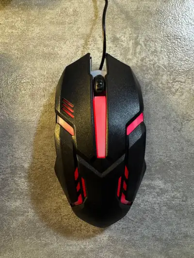 ️ Gaming Optical Mouse S028 — USB — LED — ONLY $10 Works with PC & Mac | Plug & Play ✨ Condition: Br...