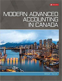 Modern Advanced Accounting in Canada, 9th Canadian edition