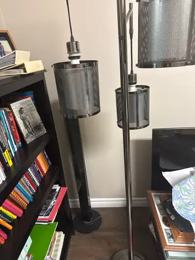 Industrial Style Metal Floor Lamp, View more