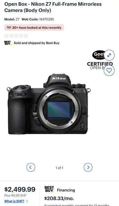 Nikon Z7 , View more