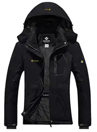 GEMYSE Women's Waterproof Ski Jacket Winter Windproof Jacket