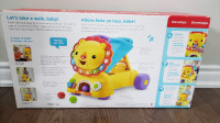 Fisher-Price 3-in-1 Sit, Stride & Ride Lion - NEW