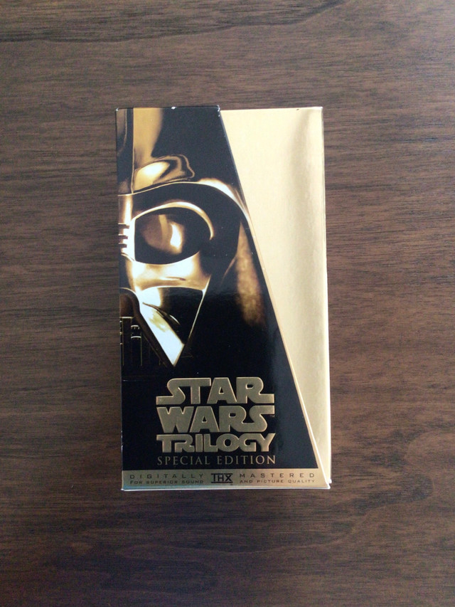 Lot de 3 VHS Star Wars Special edition  dans CD, DVD et Blu-ray  à Laval/Rive Nord