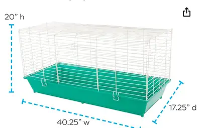 Large Critter Cage and accessories, View more