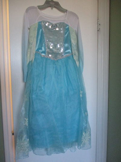 ELSA FROZEN Disney Dress and Shoes - Size 7/8, View more